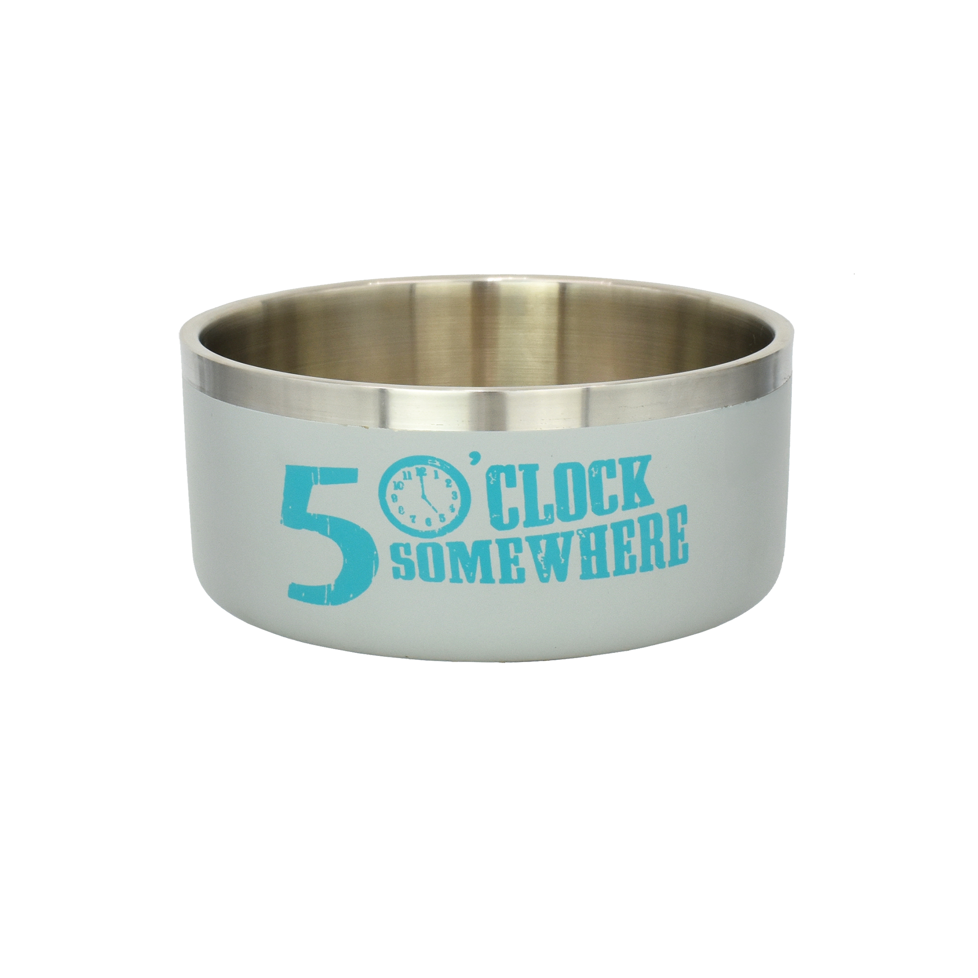 Five O'Clock Somewhere Pet Bowl - Large