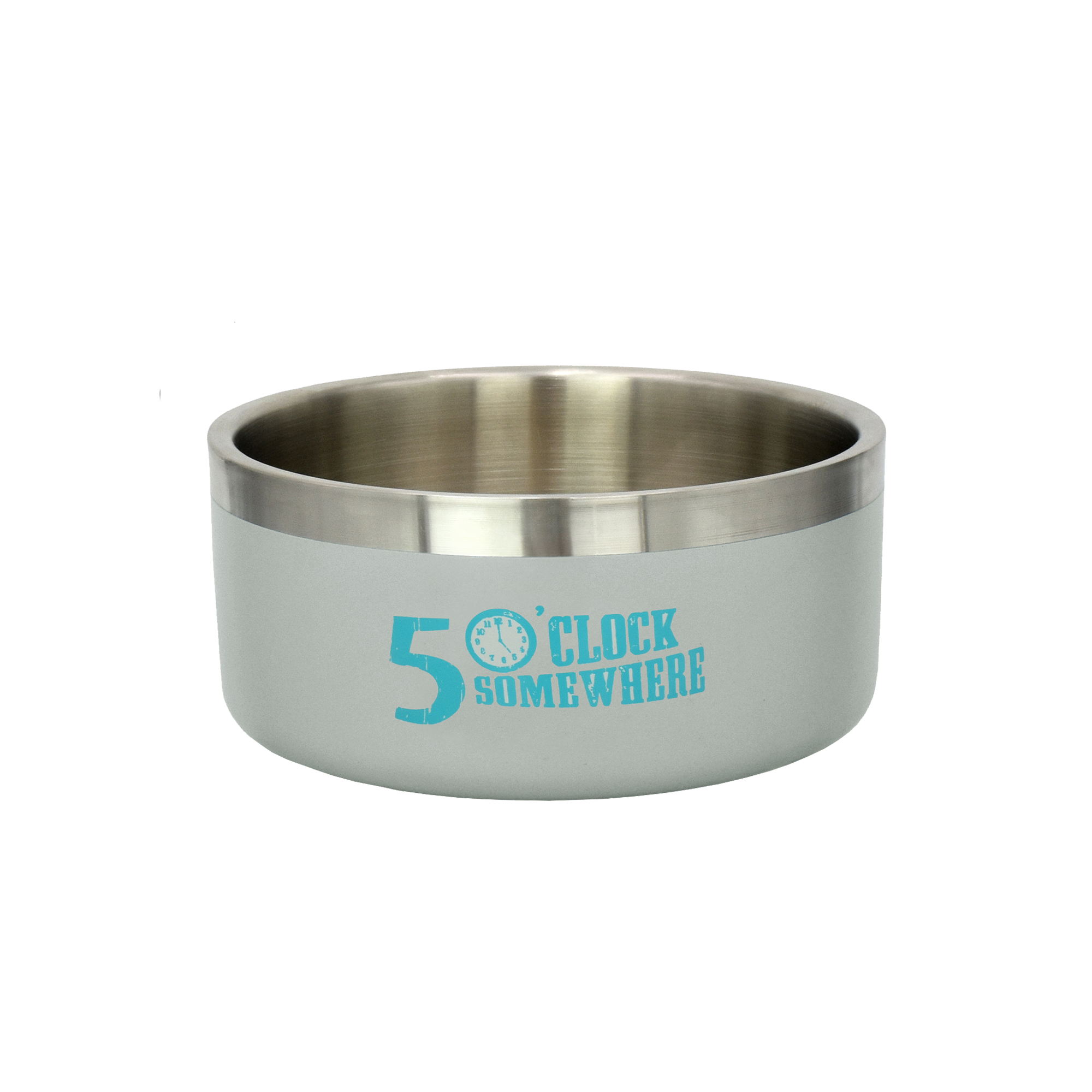 Five O'Clock Somewhere Pet Bowl - Medium