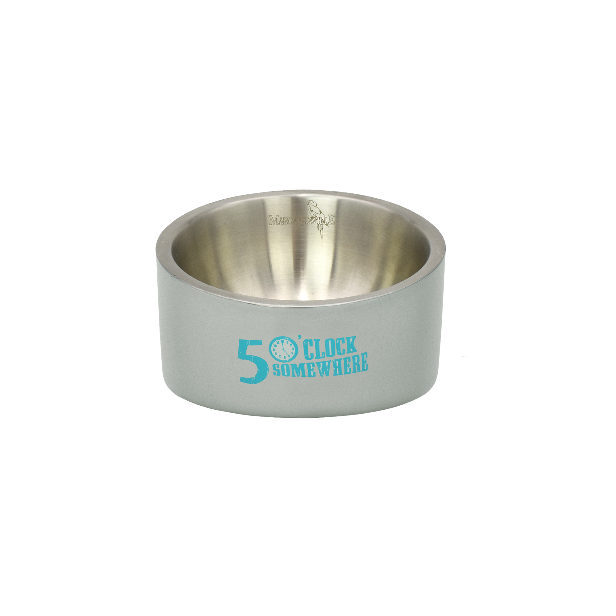 Five O'Clock Somewehere Slant Pet Bowl - Small