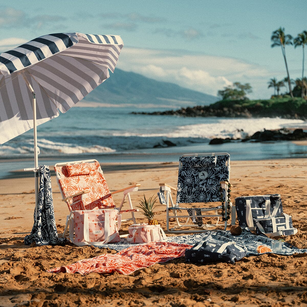 The Volcano Beach Bag - Strawberry Daiquiri Marg