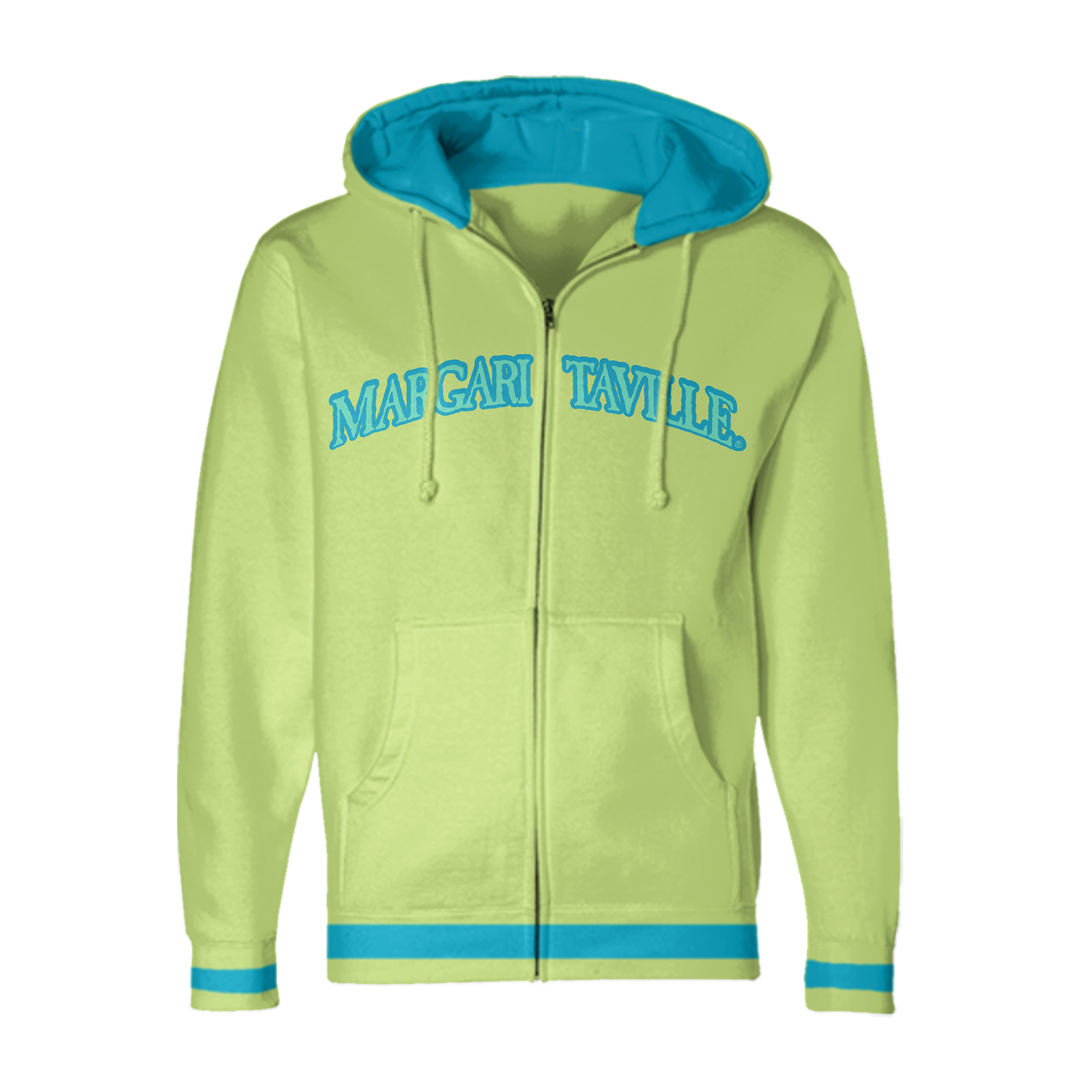 Margaritaville Applique Zip Hoodie