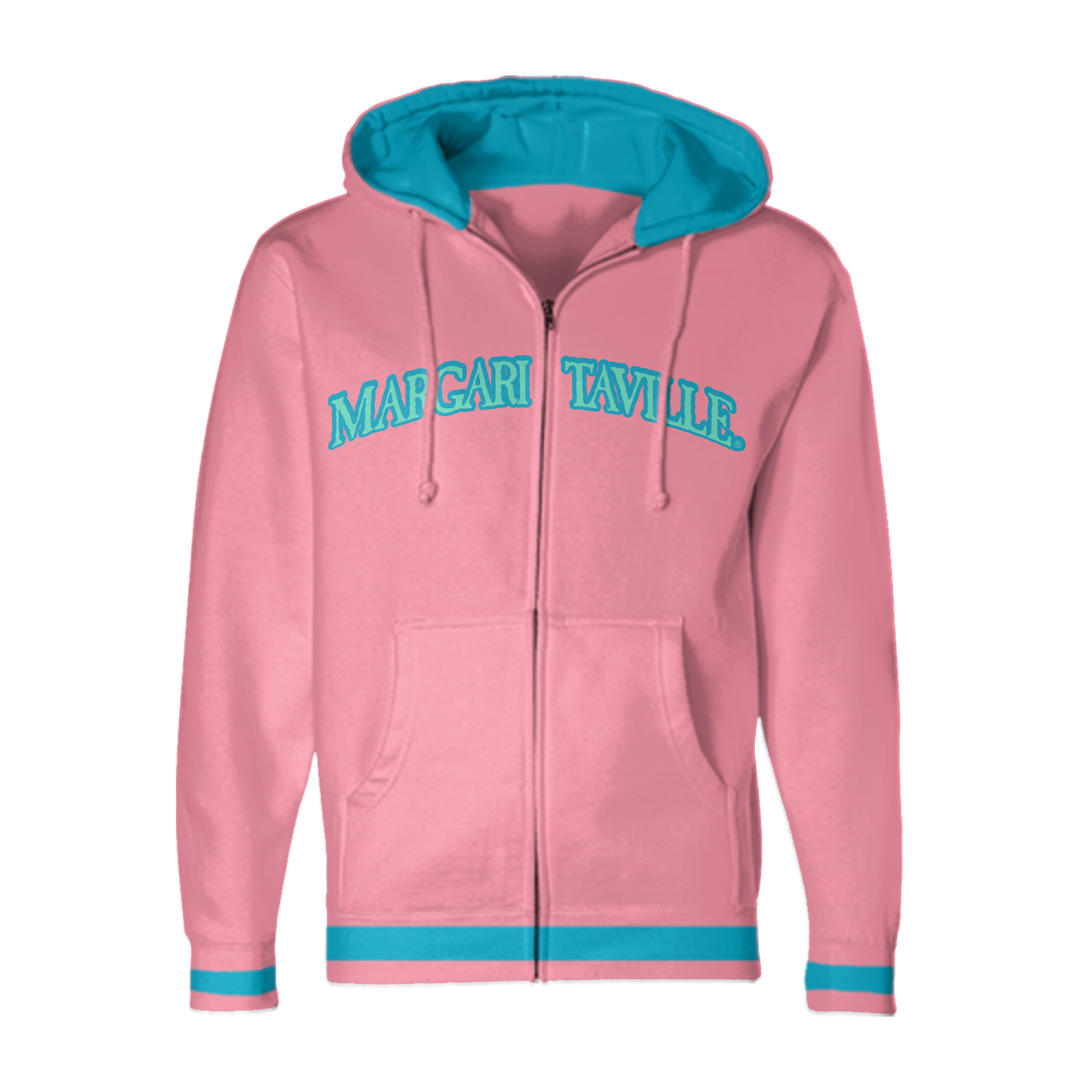 Margaritaville Applique Zip Hoodie