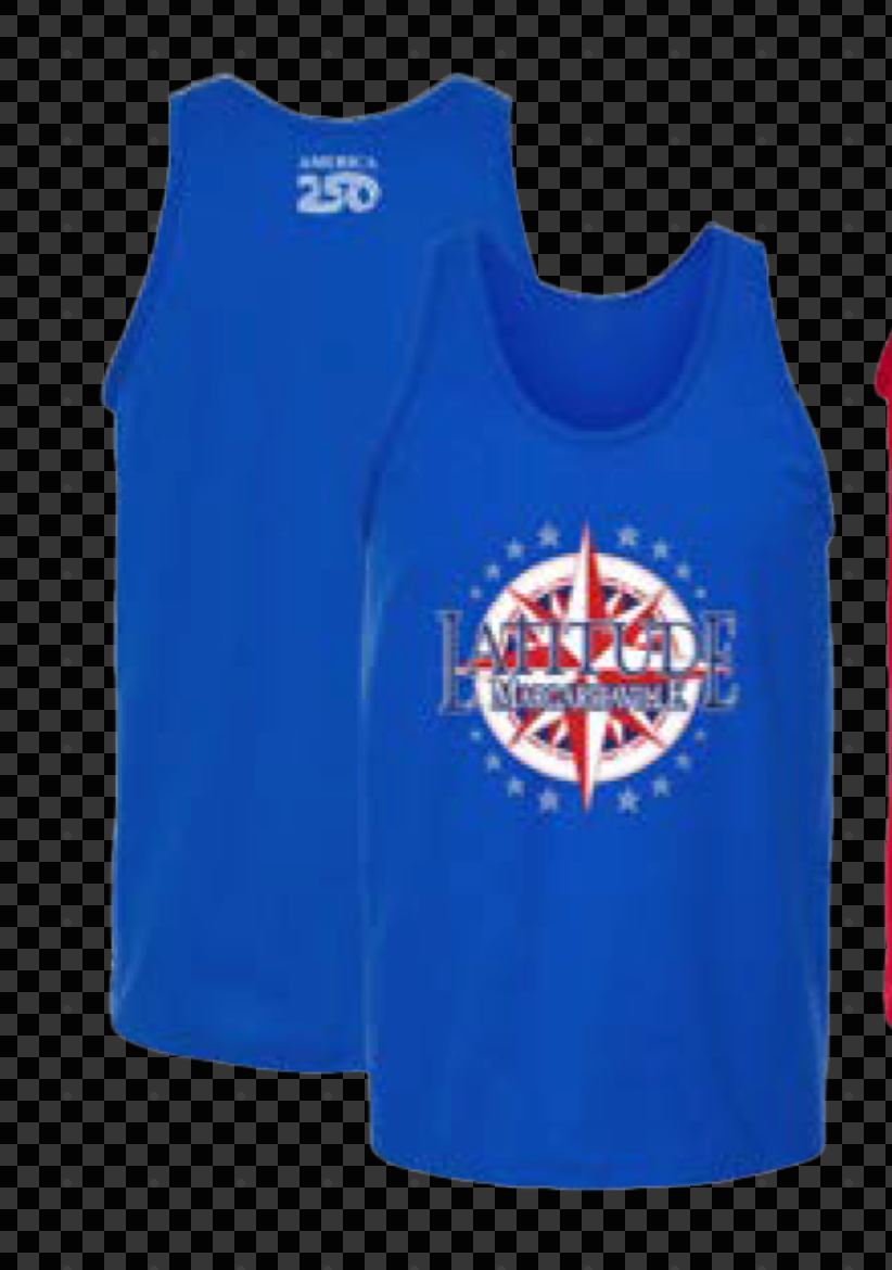 #22 POP-UP Latitude Compass Tank - BLUE