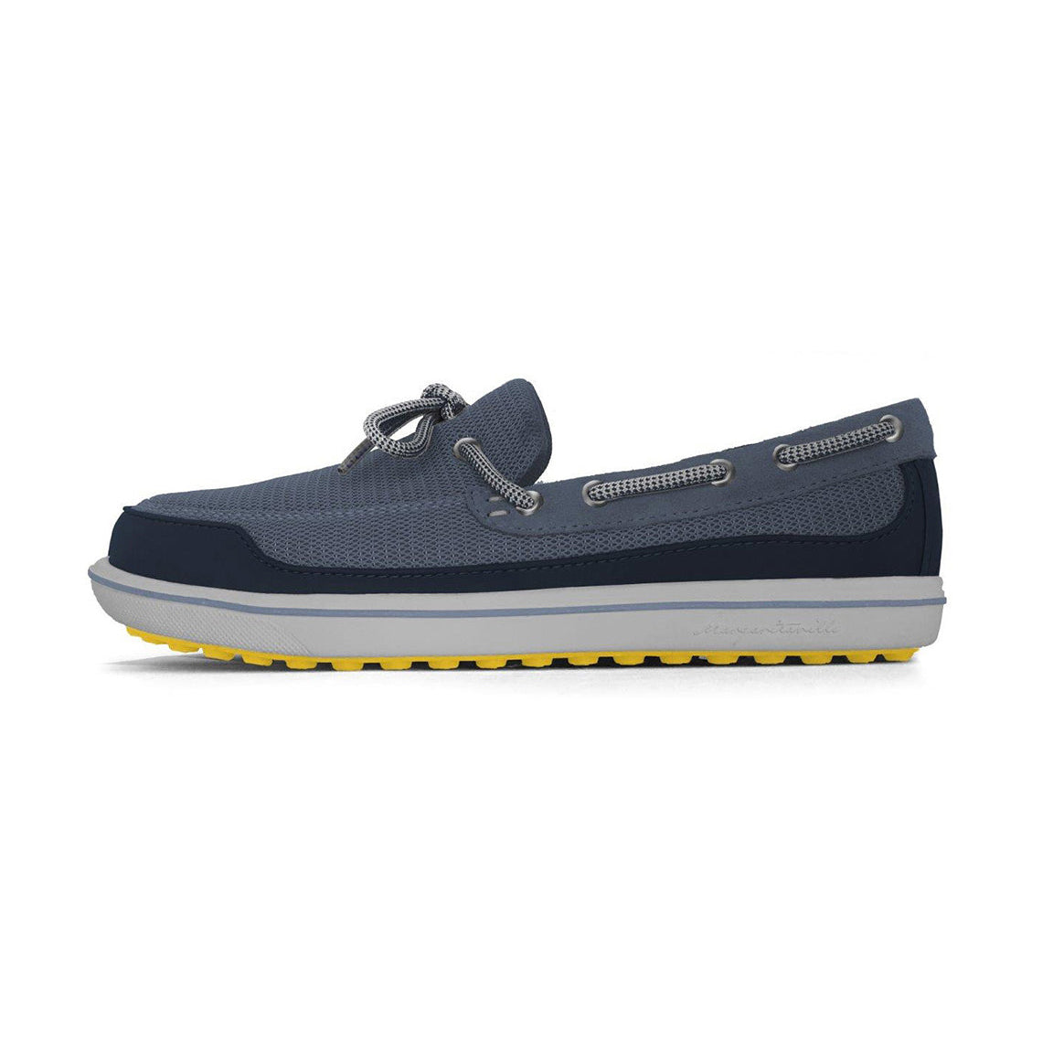 Margaritaville Men's Tap In Navy/Yellow Golf Shoe