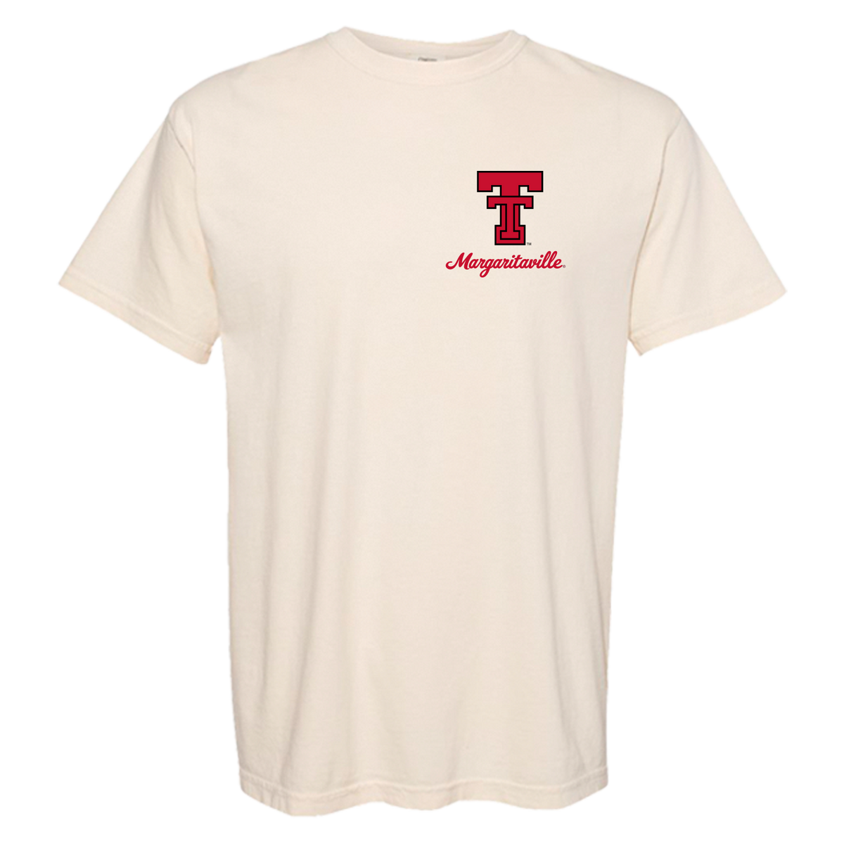Margaritaville x Texas Tech Red Raiders Collab Mascot T-Shirt