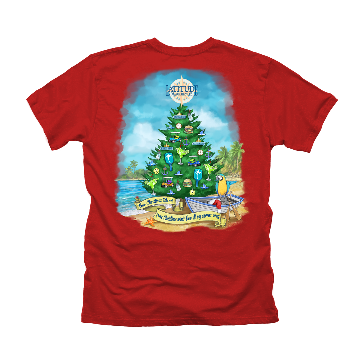 #61 POP-UP Latitude Men's Christmas T-Shirt
