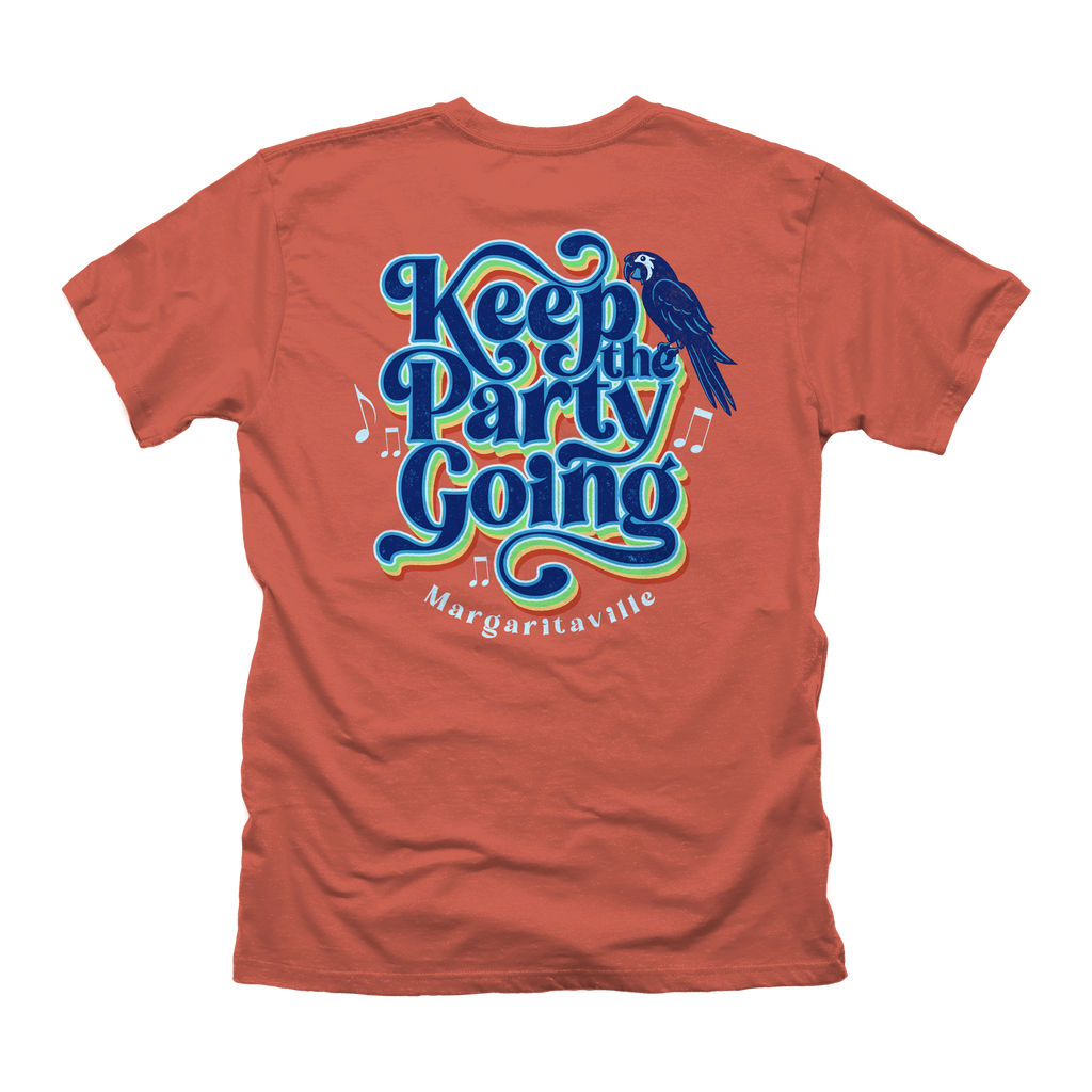 Keep the Party Going Parrot T-Shirt