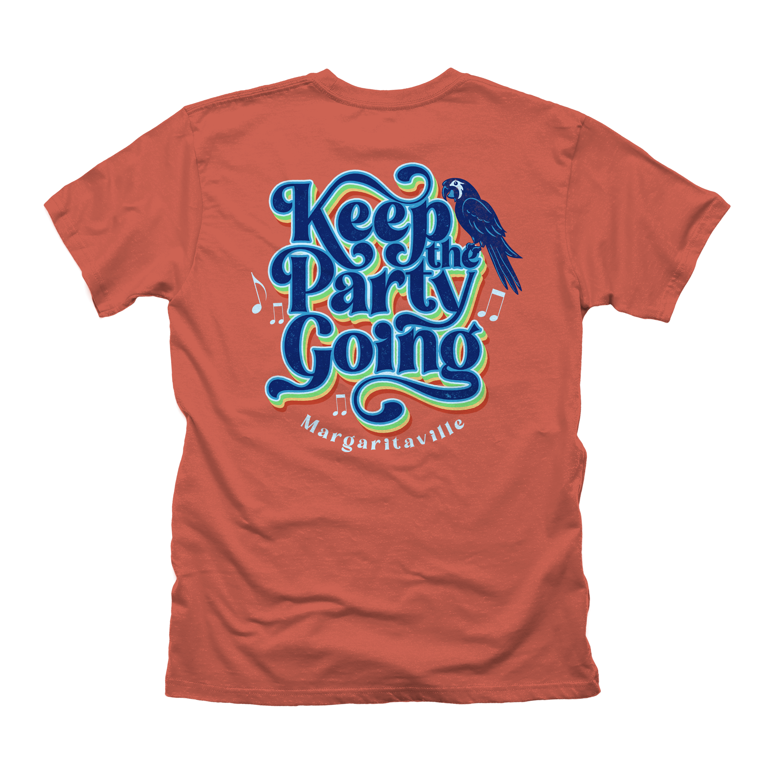Keep the Party Going Parrot T-Shirt