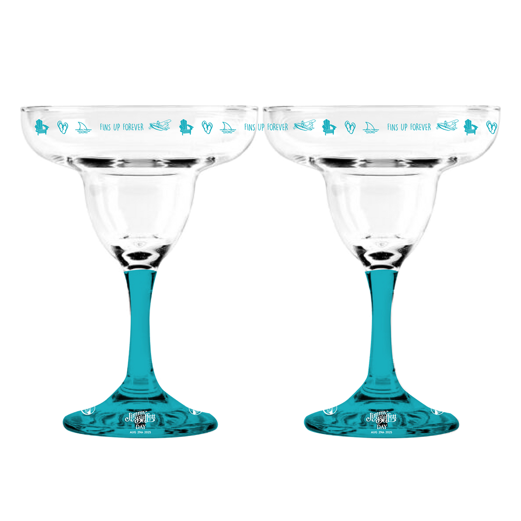 Jimmy Buffett Day Margarita Glass