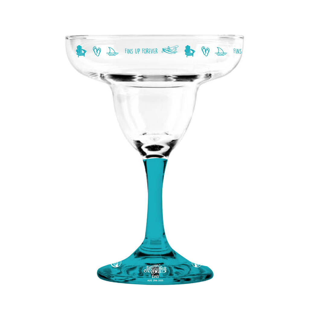 Jimmy Buffett Day Margarita Glass