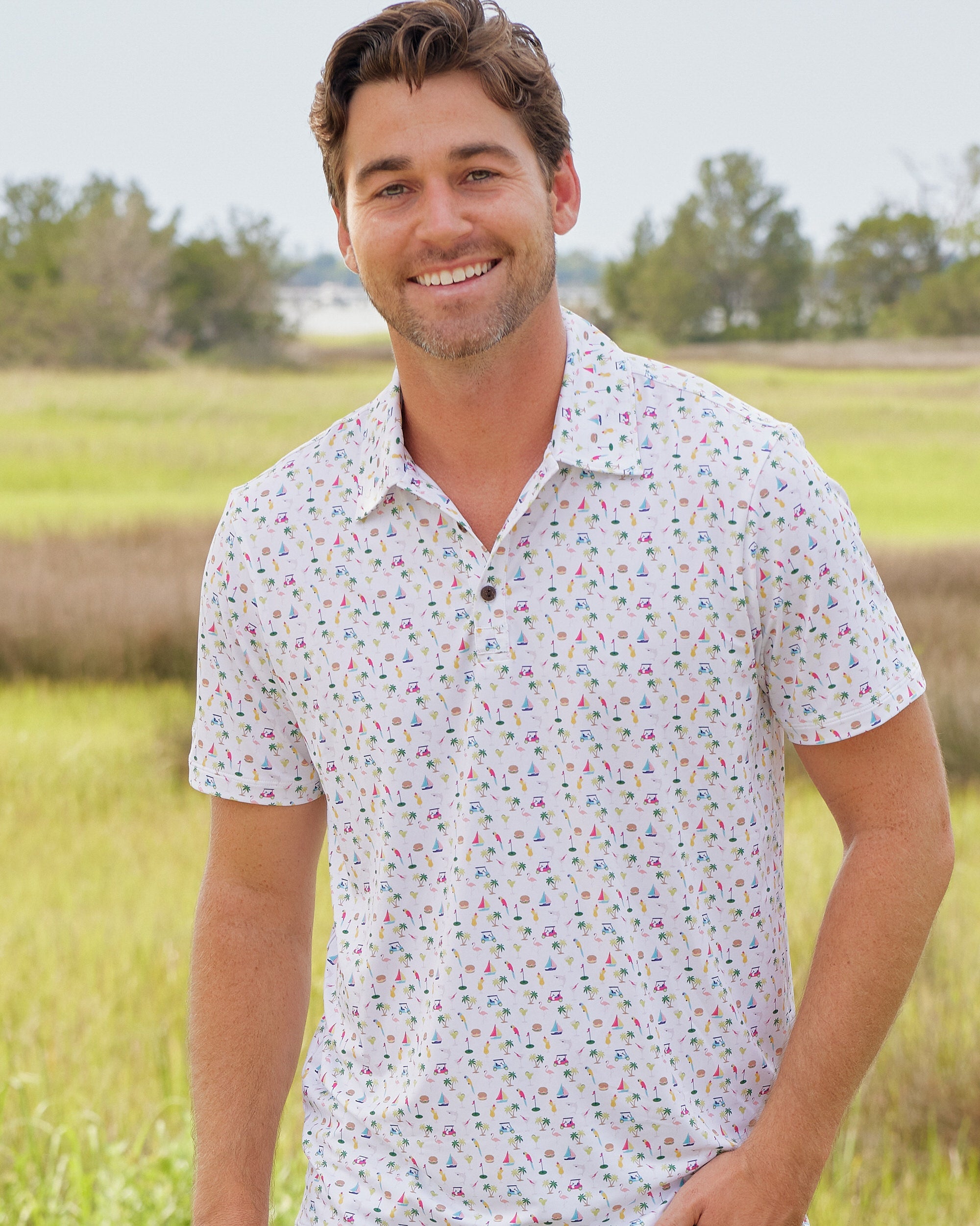 Margaritaville by Kenny Flowers – The Afternoon Golf - Golf Shirt