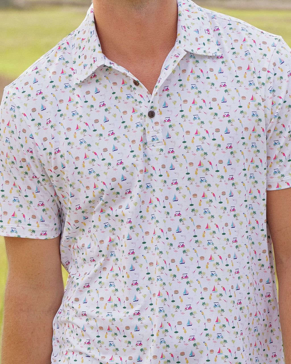 Margaritaville by Kenny Flowers – The Afternoon Golf - Golf Shirt