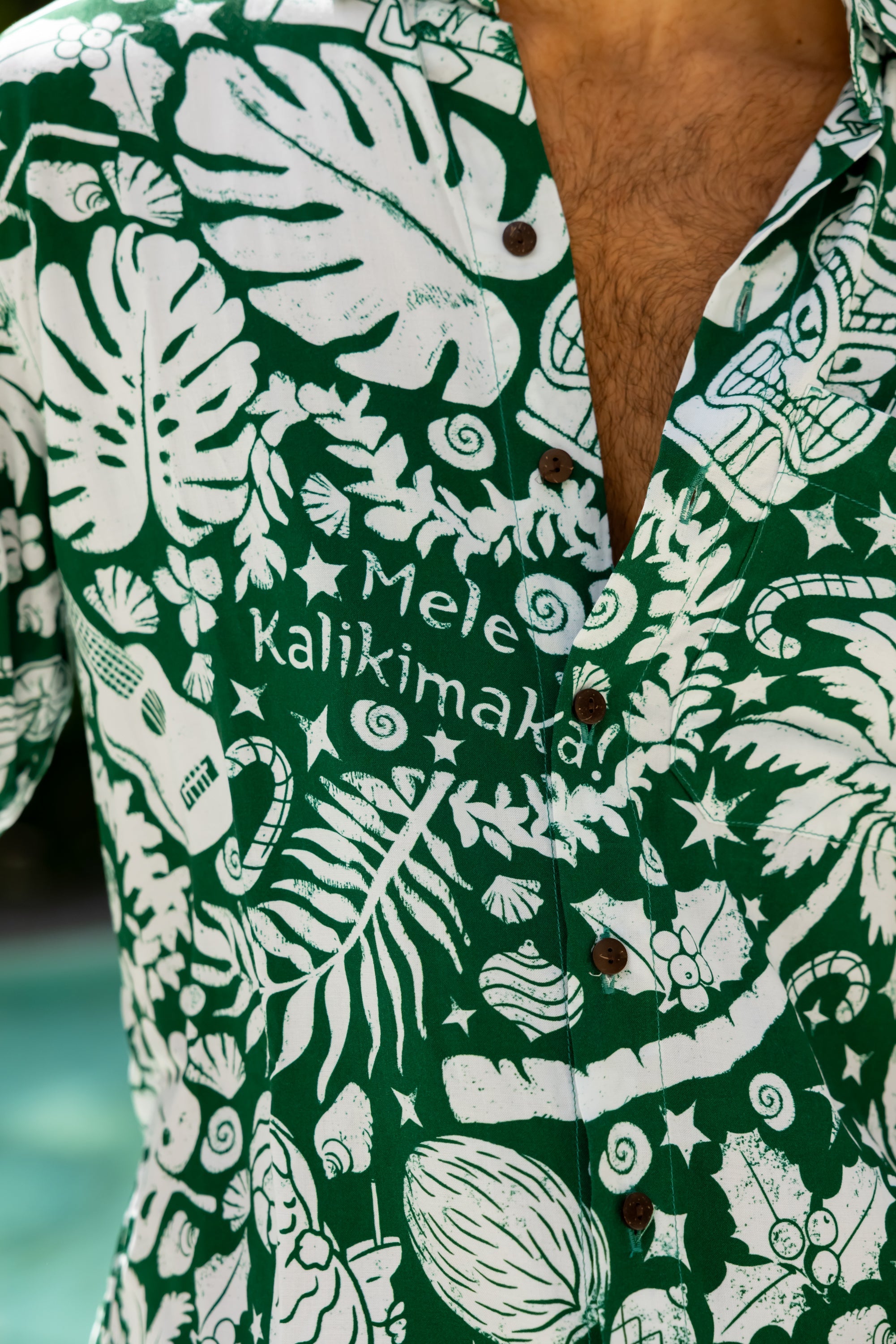 Margaritaville by Kenny Flowers – The Mele Kalikimaka - Short Sleeve Shirt