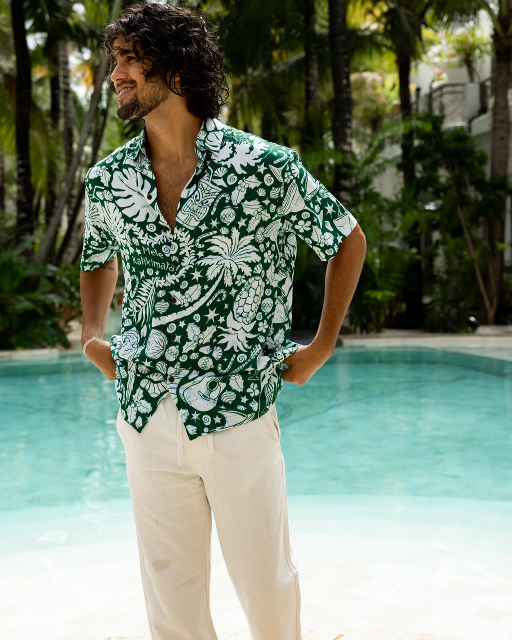 Margaritaville by Kenny Flowers – The Mele Kalikimaka - Short Sleeve Shirt