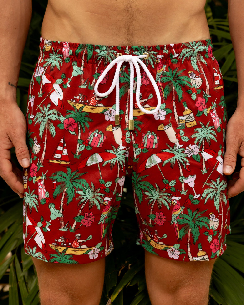 Margaritaville by Kenny Flowers – The Christmas Island - Swim Trunks