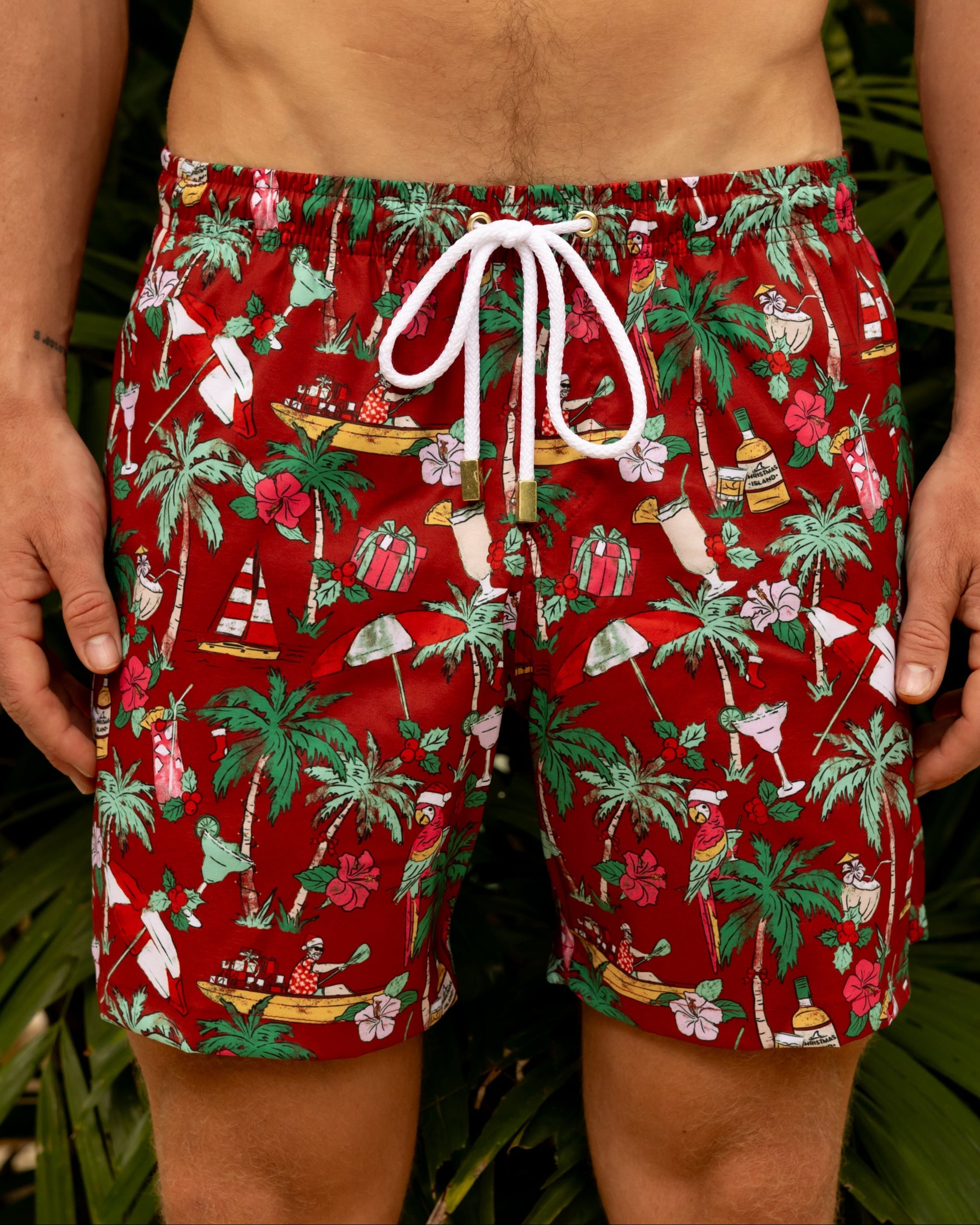 Margaritaville by Kenny Flowers – The Christmas Island - Swim Trunks