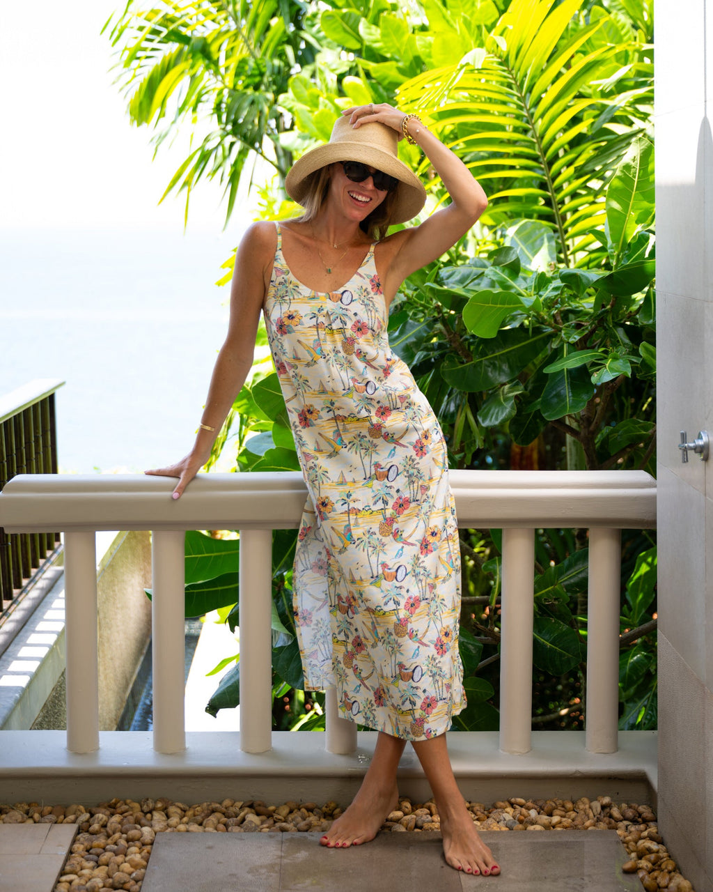 Margaritaville by Kenny Flowers – Wastin' Away Again - Yellow – Beach Dress