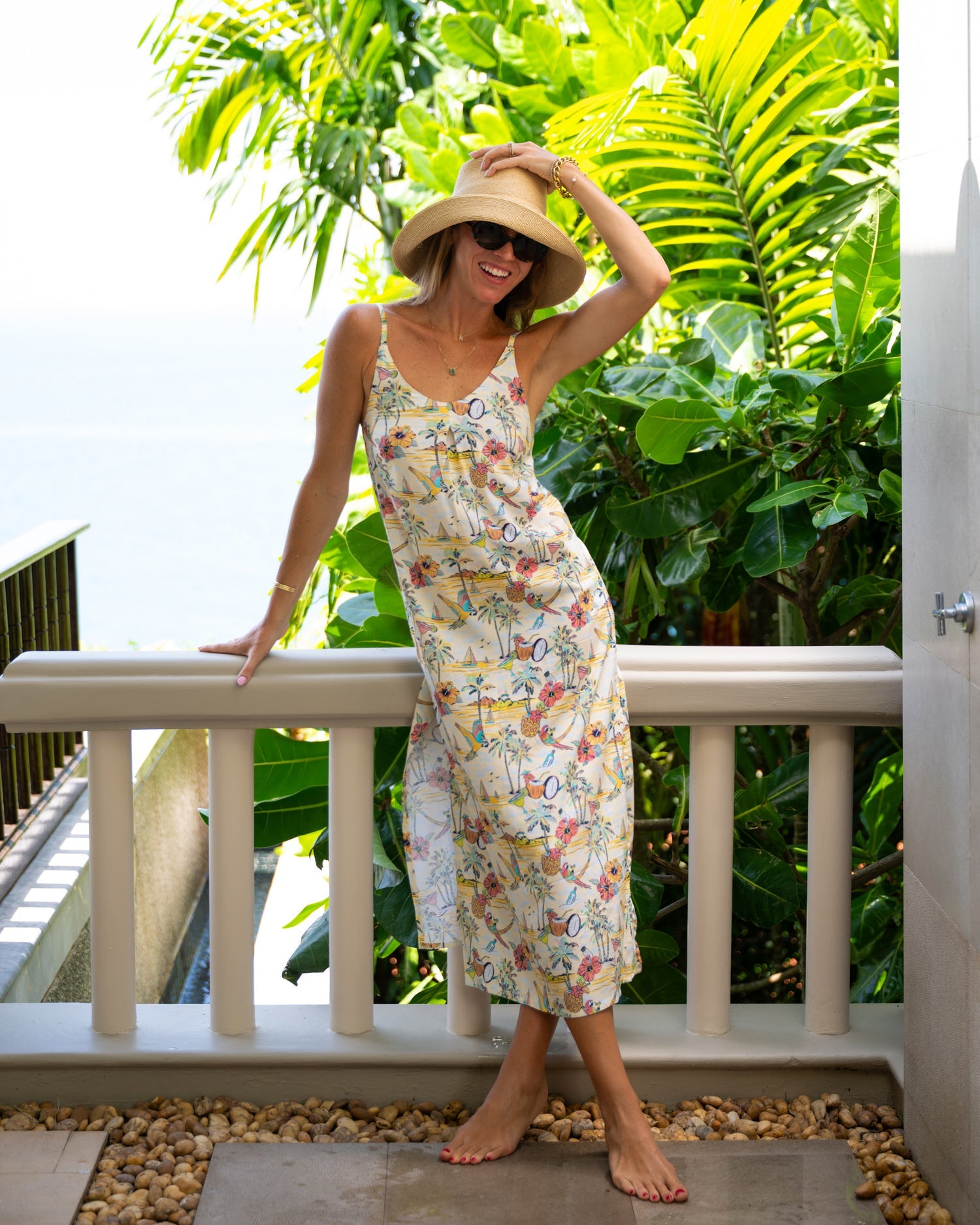 Margaritaville by Kenny Flowers – Wastin' Away Again - Yellow – Beach Dress