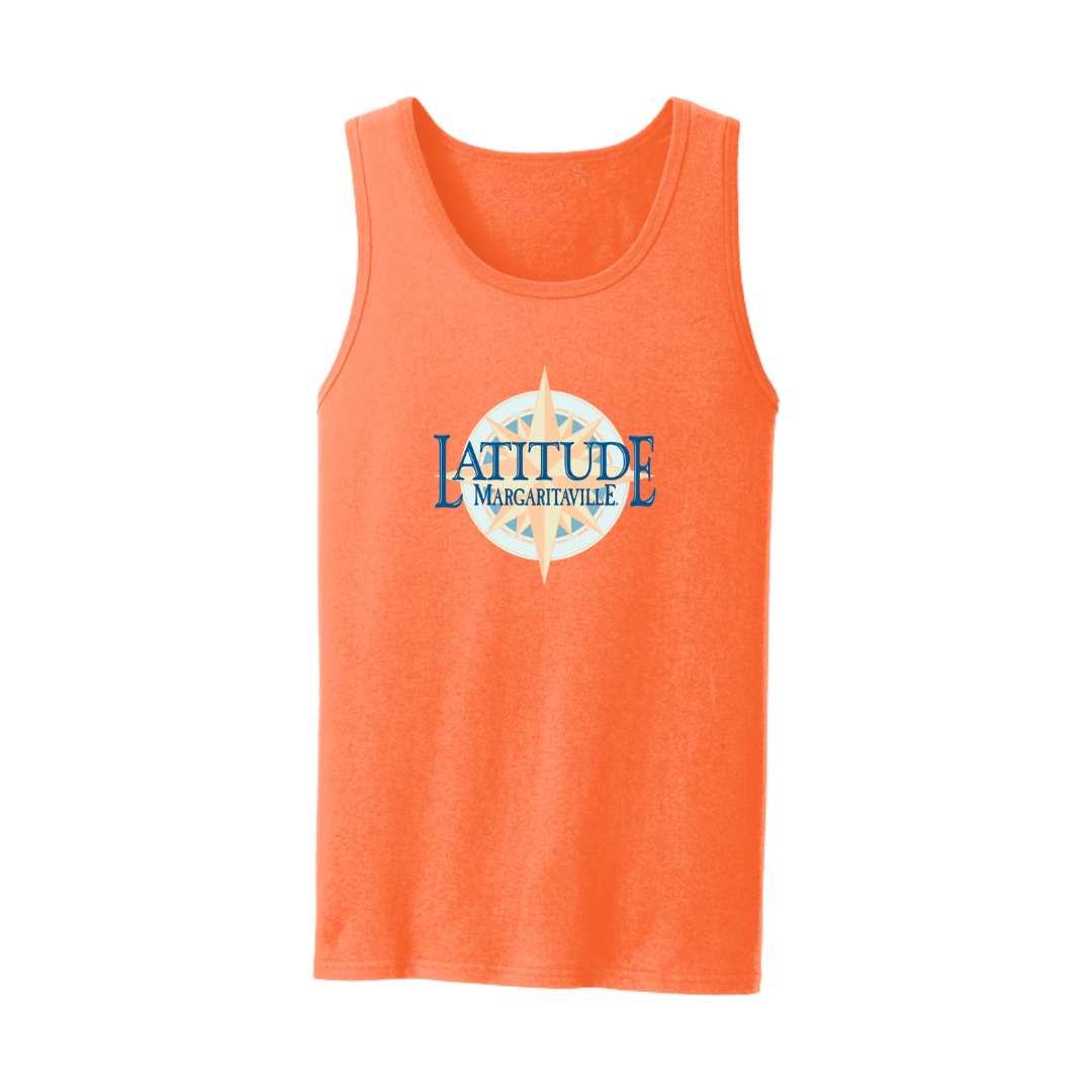 Latitude Compass Men's Tank  - Orange