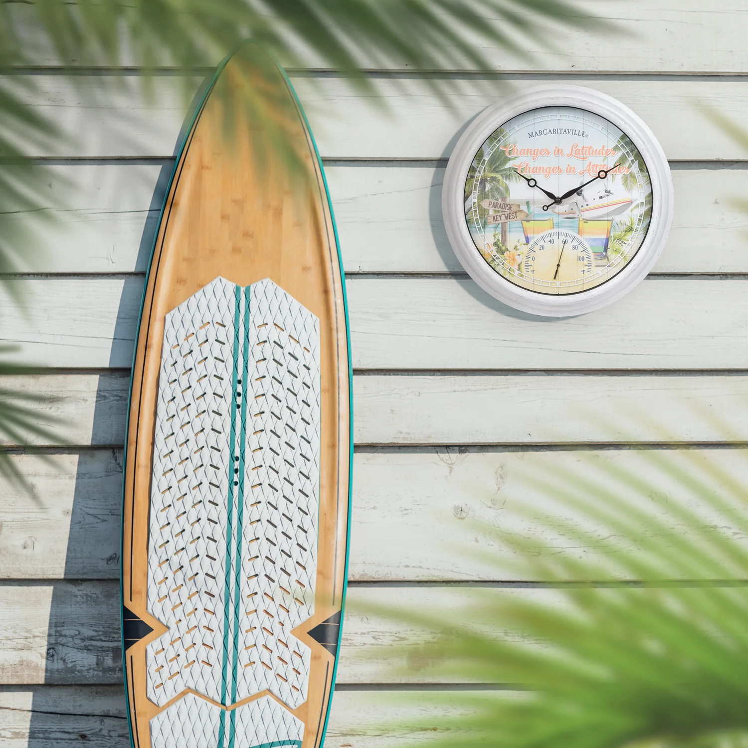 15.75" Changes in Latitude I/Outdoor Wall Clock