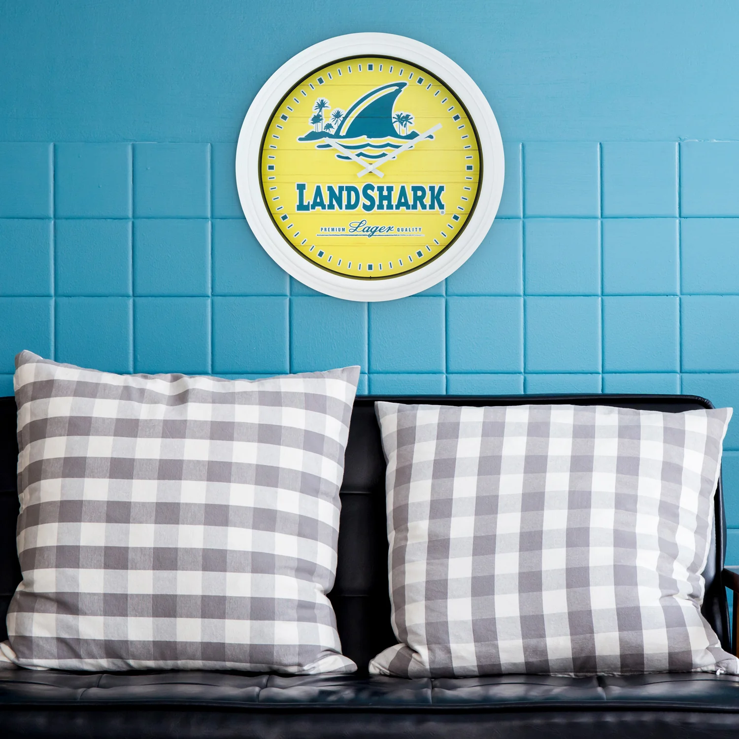 15.75" Landshark Indoor/Outdoor Wall Clock