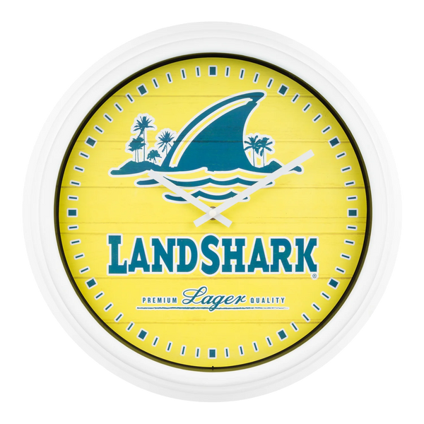 15.75" Landshark Indoor/Outdoor Wall Clock