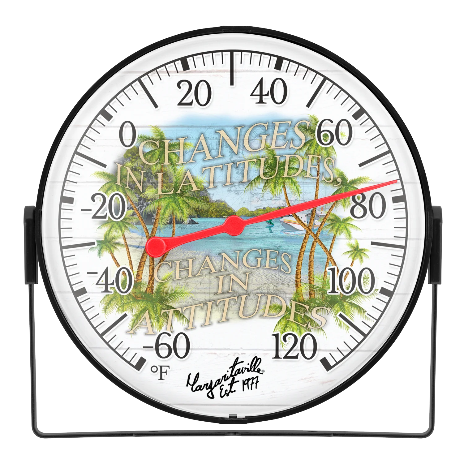 5" Margaritaville Bracket Thermometer
