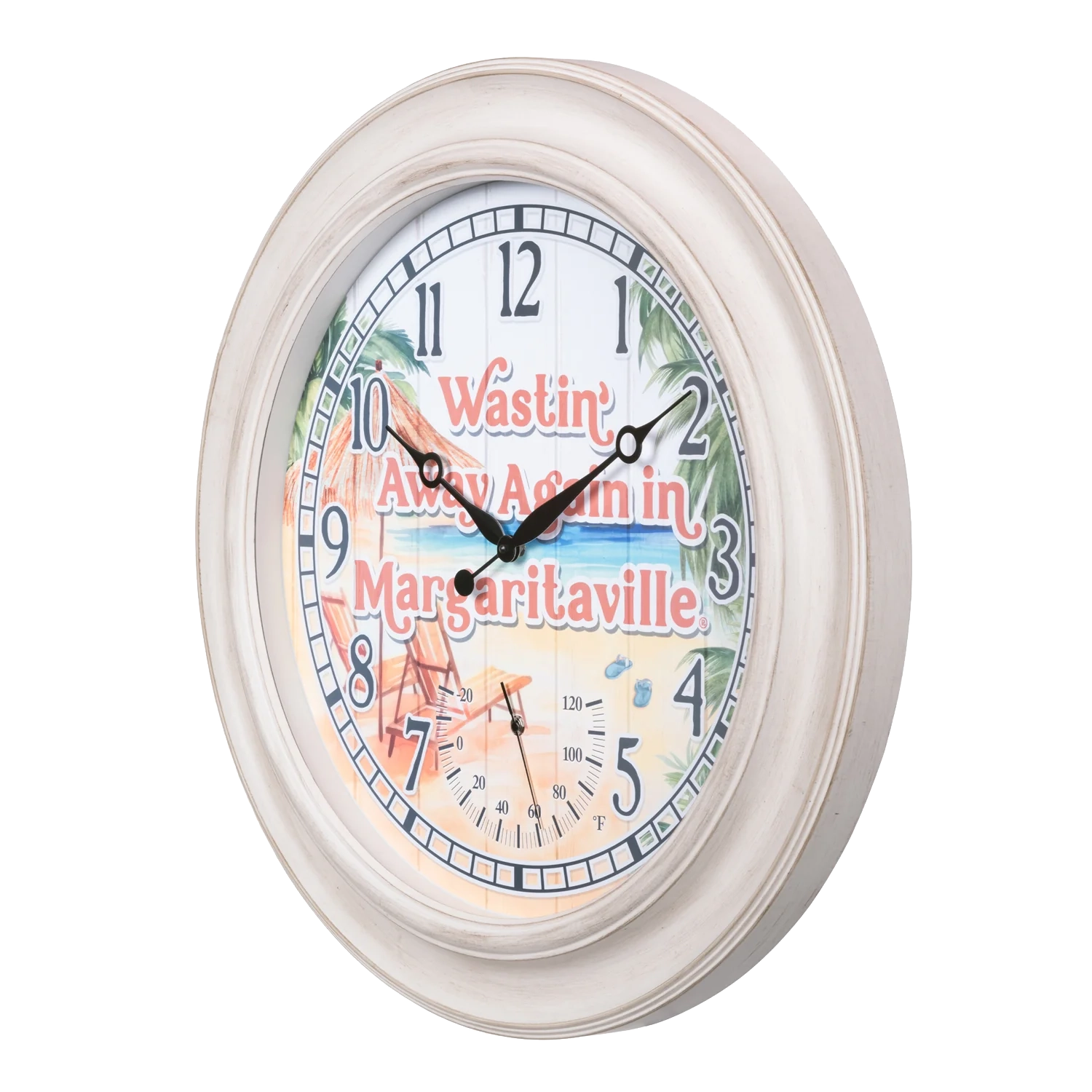 26.2" Wastin Away Again I/Outdoor Wall Clock