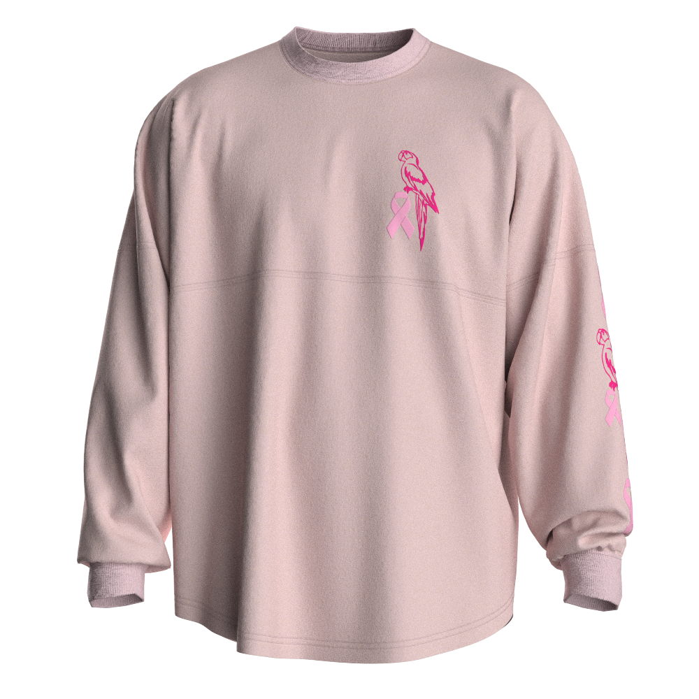 Breast Cancer Awareness Margaritaville Parrot Spirit Jersey