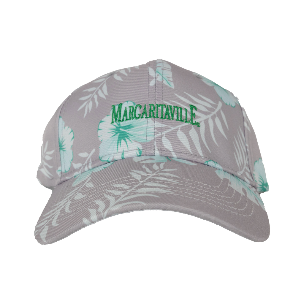 Palm Hibiscus Dad Hat