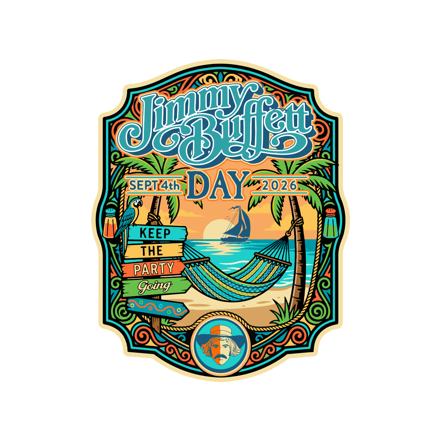 2026 Jimmy Buffett Day Patch