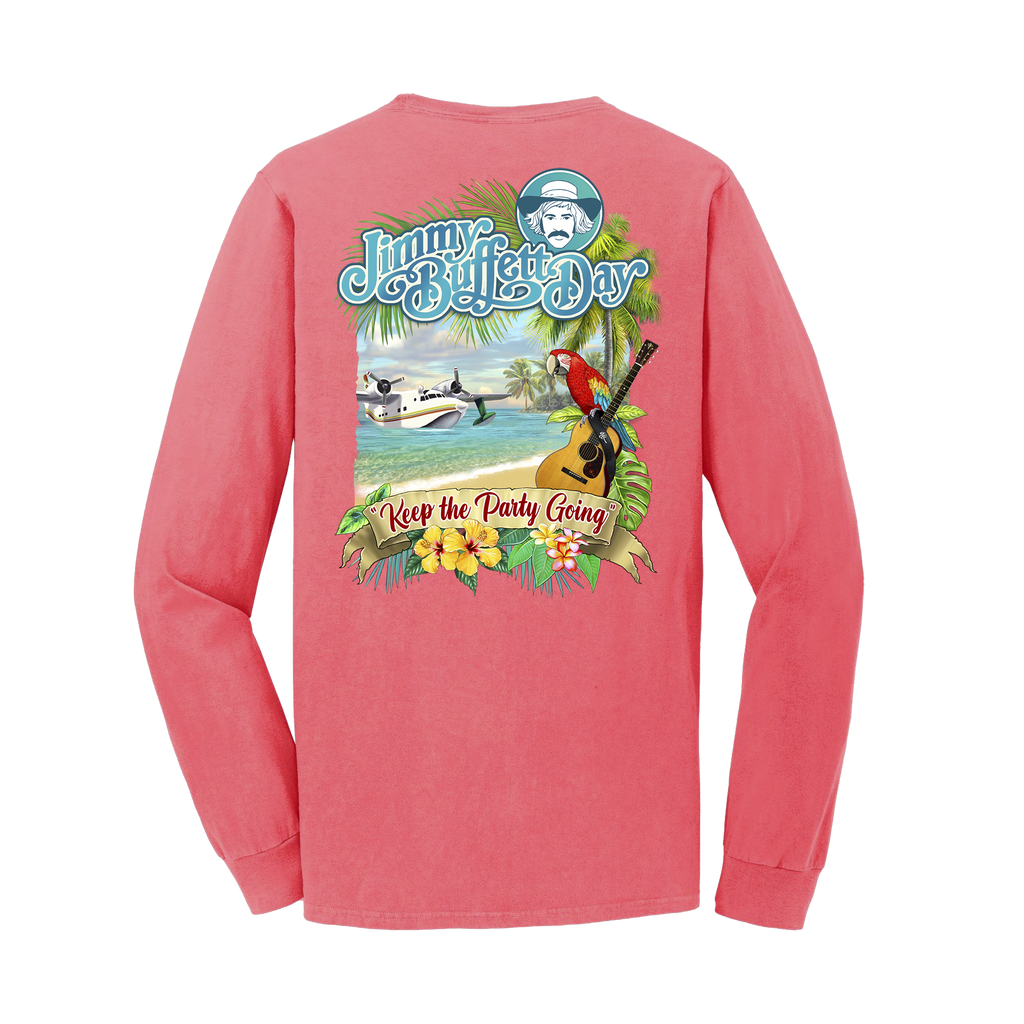 2026 Jimmy Buffett Day Scene Long Sleeve T-Shirt