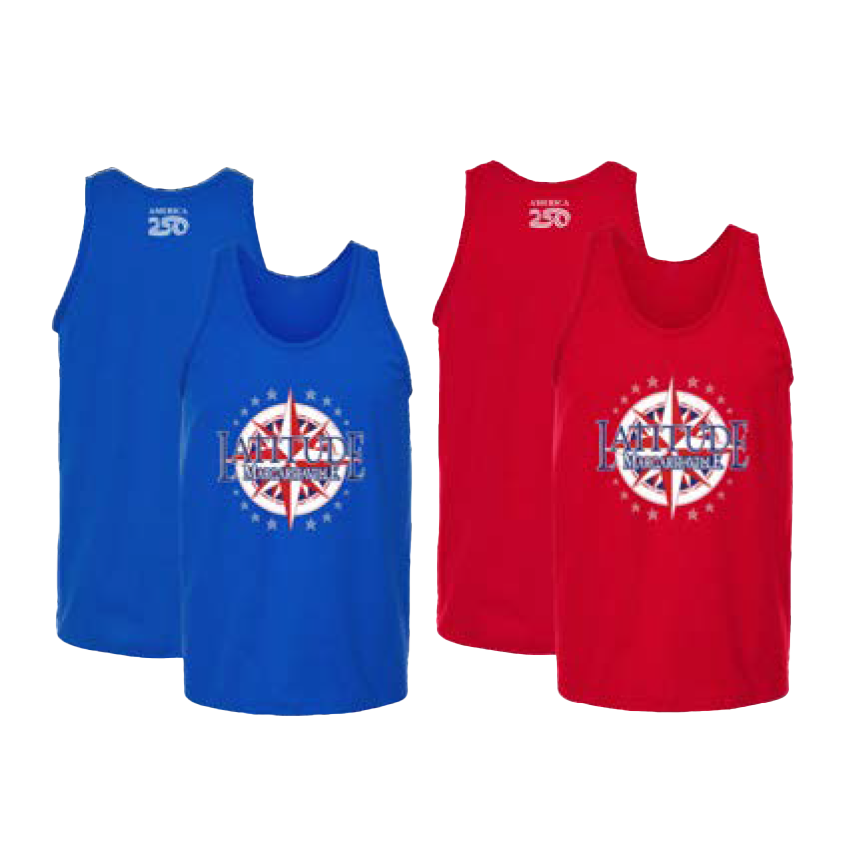 #22 POP-UP Latitude Compass Tank - BLUE