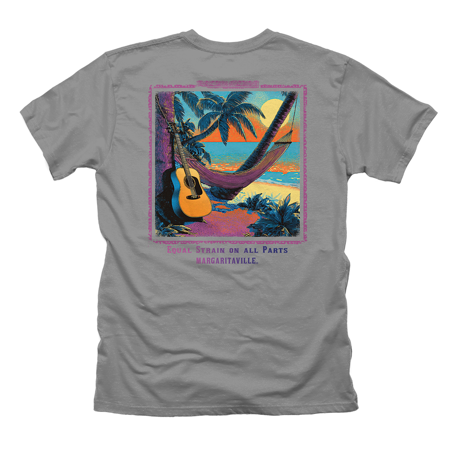 Equal Strain on All Parts T-Shirt - Grey