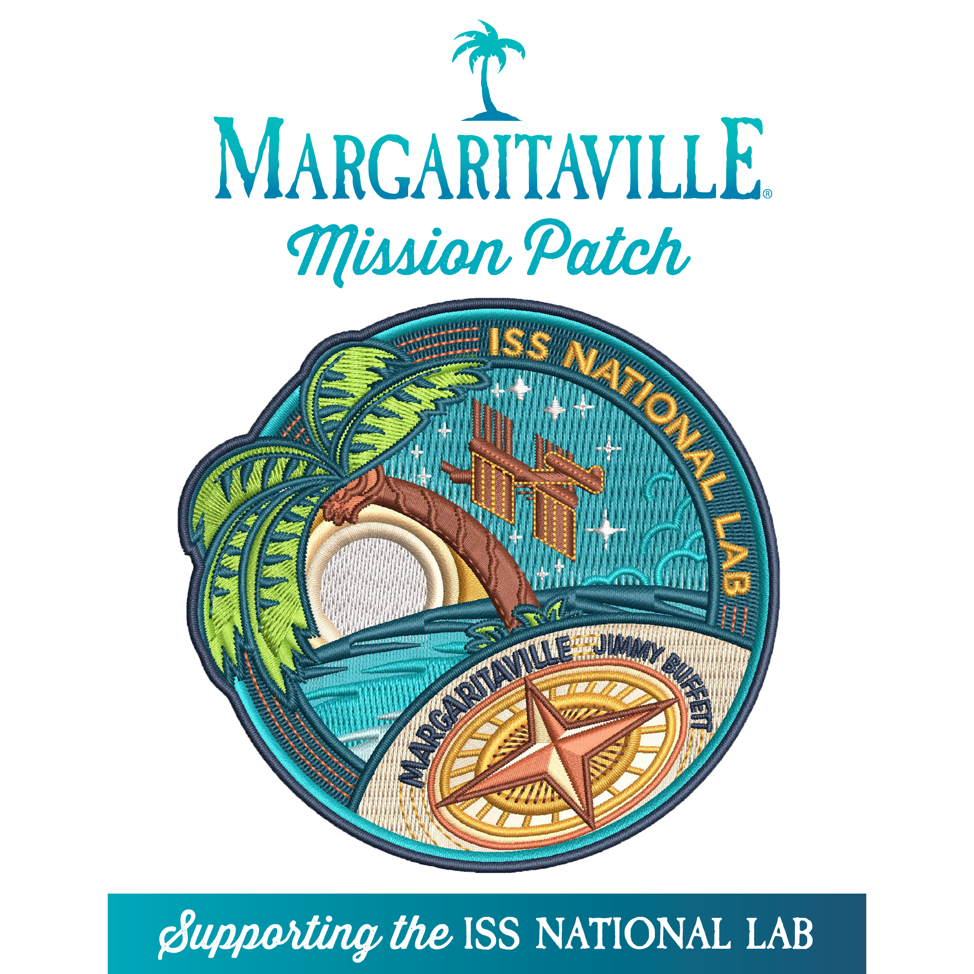 International Space Station x Margaritaville Patch