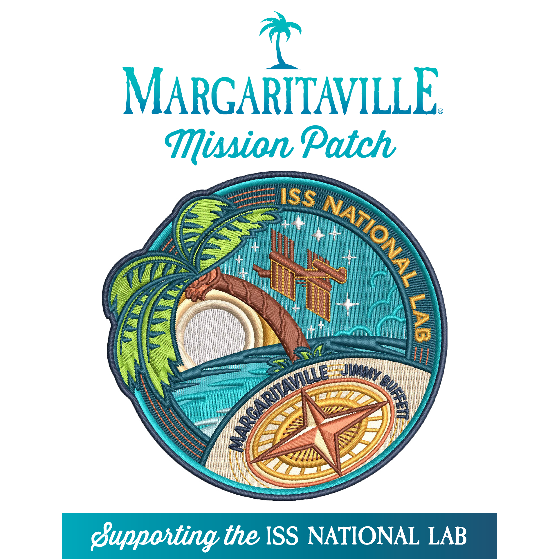 International Space Station x Margaritaville Patch