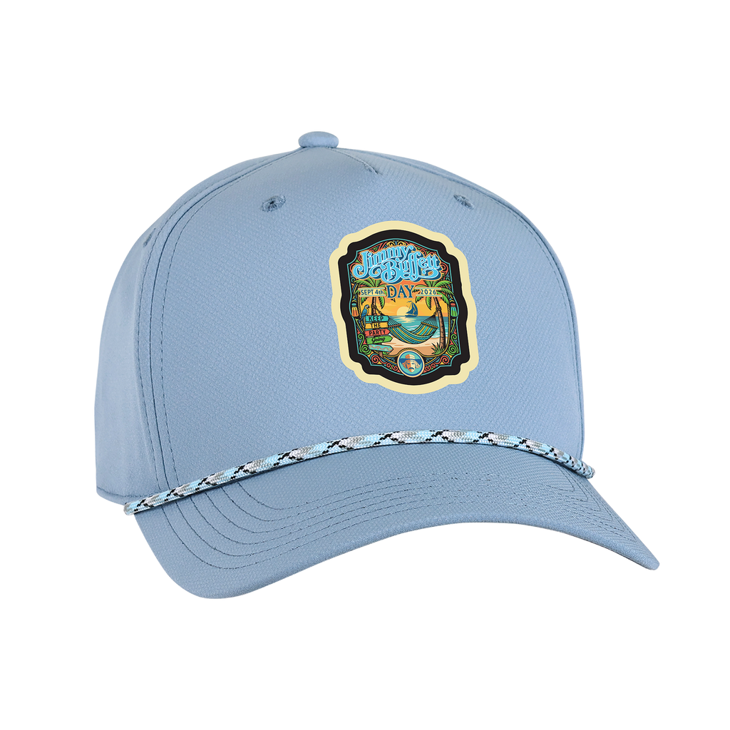2026 Jimmy Buffett Day Hat - Blue