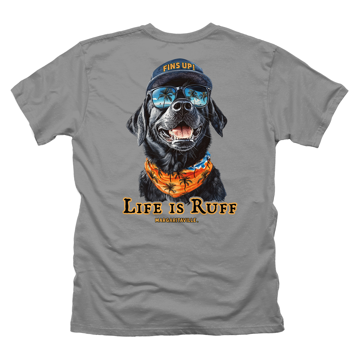 Life is Ruff T-Shirt - Grey