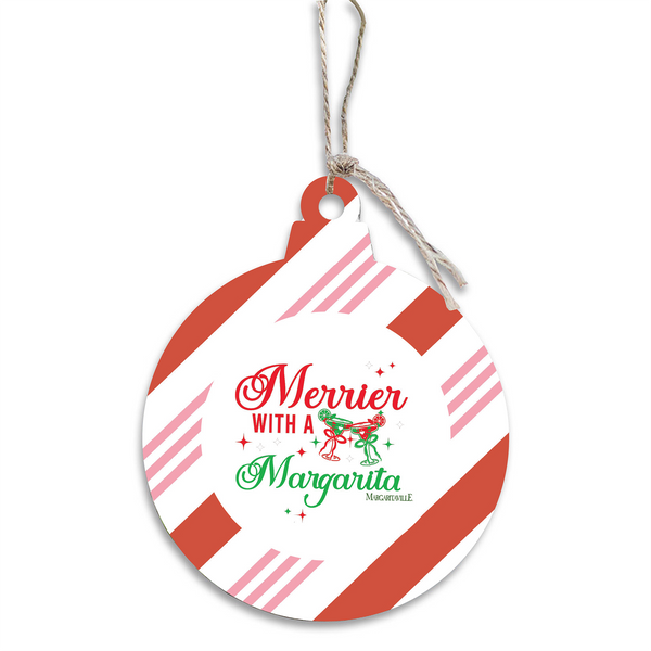 Merrier with a Margarita Ornament
