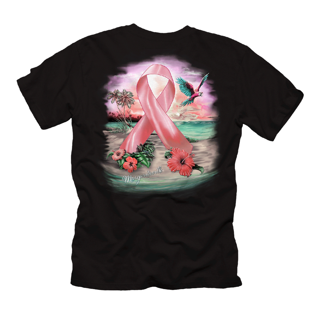 Breast Cancer Awareness Margaritaville T-Shirt