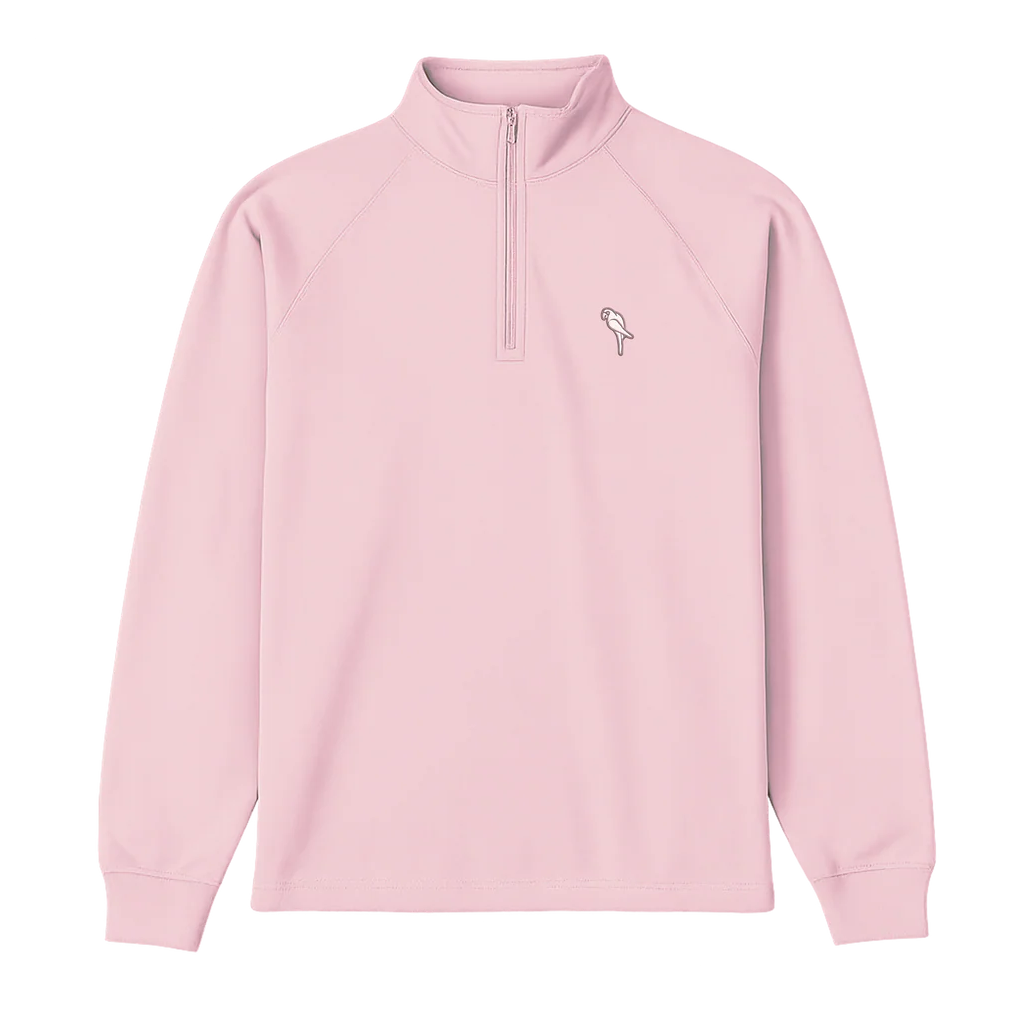 Margaritaville 1/4 Zip Parrot Mockneck