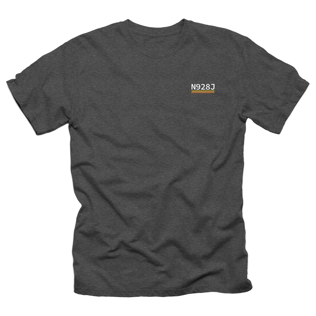 Hemisphere Dancer Plane Tag Tee - Pepper