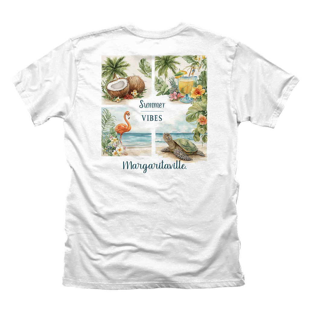 Summer Vibes T-Shirt - White