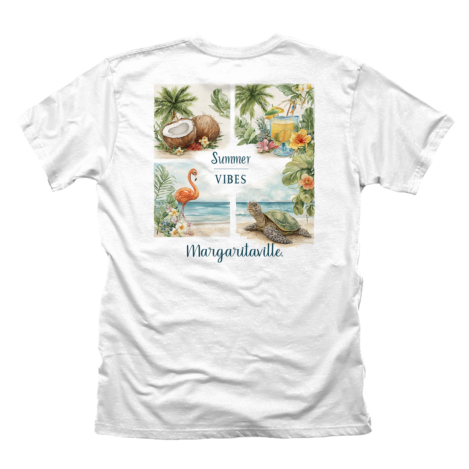 Summer Vibes T-Shirt - White