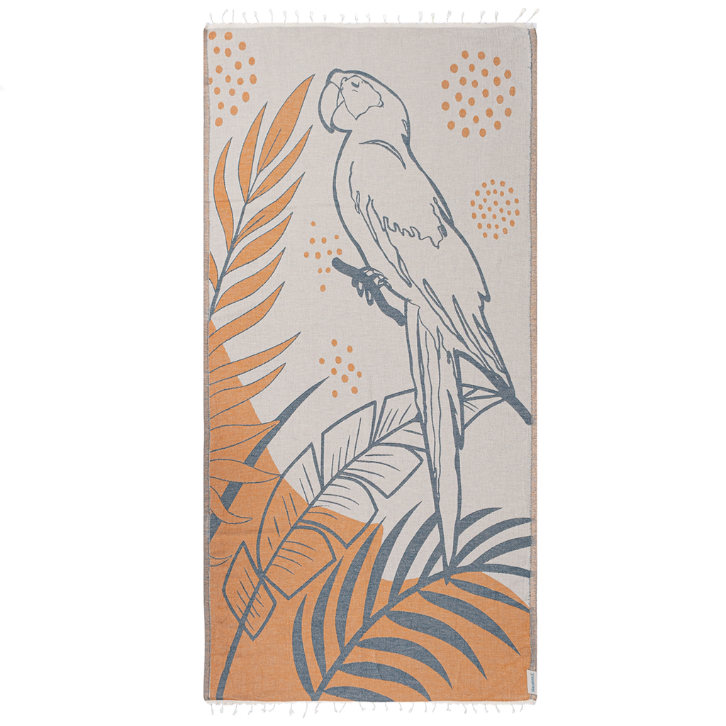 Margaritaville Sand Cloud Parrot Beach Towel