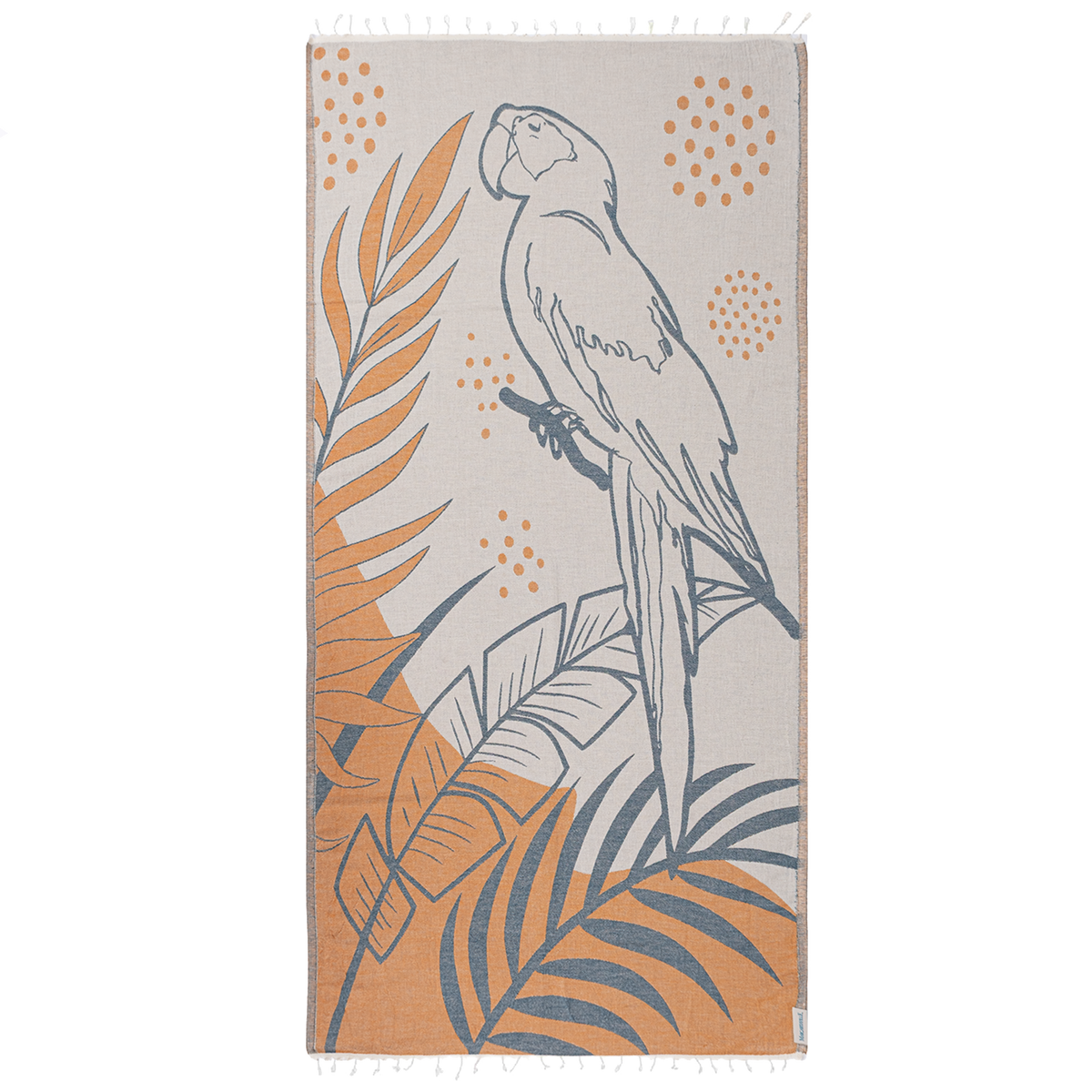 #64 POP-UP Sand Cloud Parrot Beach Towel