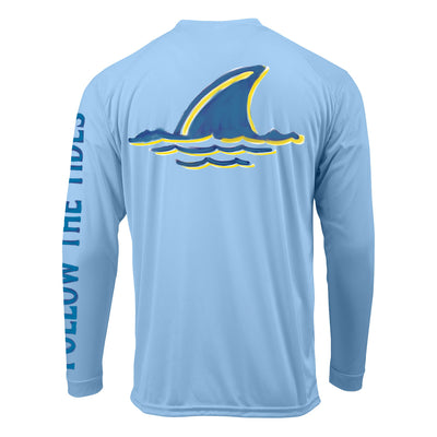 Men's Navy/Aqua Seattle Mariners City Rep Closer Raglan V-Neck T-Shirt